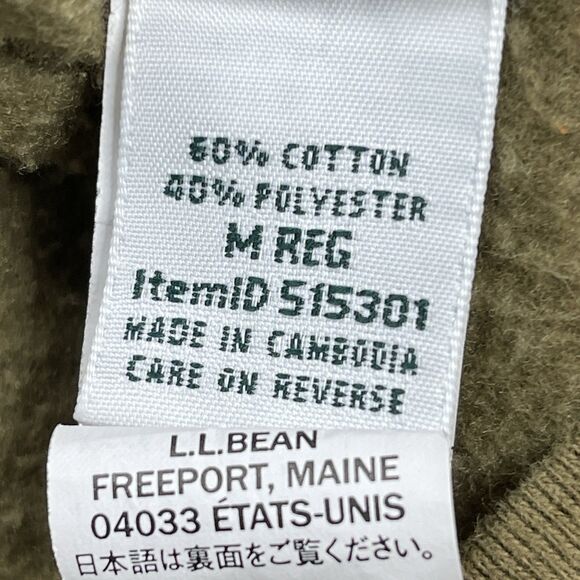 LL Bean X Peanuts Snoopy Hoodie Sweatshirt Size Medium Woodstock Unisex - Picture 7 of 12